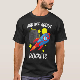 T-shirt Cool Rocket Pour Hommes Femmes Enfants Rockets Spa