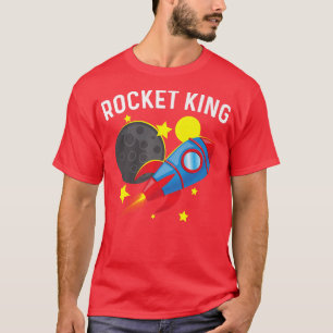 T-shirt Cool Rocket Pour Hommes Papa Enfants Rockets Space
