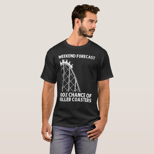 T-shirt Cool Roller Coaster For Men Women Amusement Park T (Devant entier)