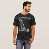 T-shirt Cool Roller Coaster For Mom Mother Amusement Park (Devant entier)