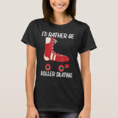 T-shirt Cool Roller Skating For Men Women Recreational Spo (Devant)