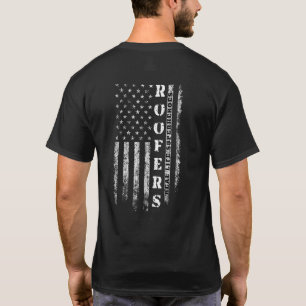 T-shirt Cool Roofer Job Career Occupation Trade Roof