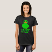 T-shirt Cool Rubber Duck Lucky Ducky Quack Cute Animal Gra (Devant entier)