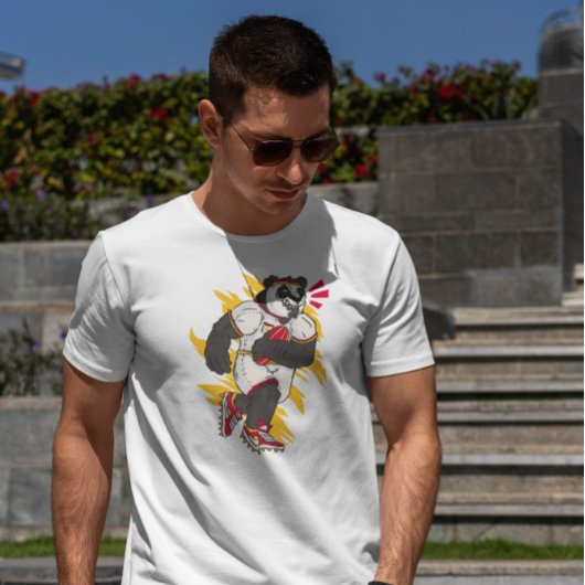 T-shirt Cool Rugby Panda