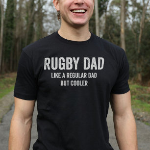 T-shirt Cool Rugby Papa Drôle