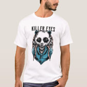 T-shirt Cool Samurai Panda | Guerrier Panda Féroce (Devant)