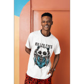 T-shirt Cool Samurai Panda | Guerrier Panda Féroce