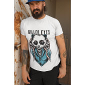 T-shirt Cool Samurai Panda | Guerrier Panda Féroce