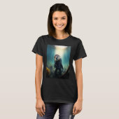 T-shirt Cool Sea Otter Costume Scuba Diving Otter (Devant entier)
