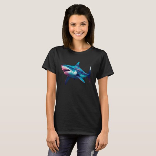T-shirt Cool Shark for Whale and Sharks (Devant entier)