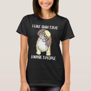 T-shirt Cool Shih Tzu Art Pour Hommes Femmes Chien De Chie