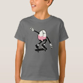 T-shirt cool SKATEBOARDING EASTER EGG (Devant)