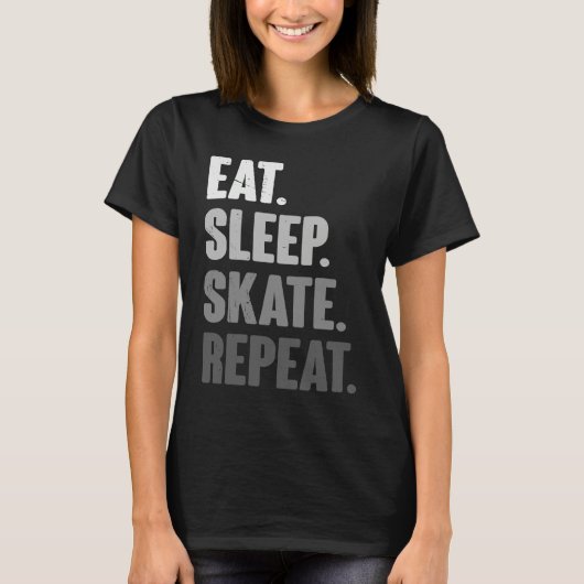 T-shirt Cool Skateboarding  Skateboard Skateboarder Skater (Devant)