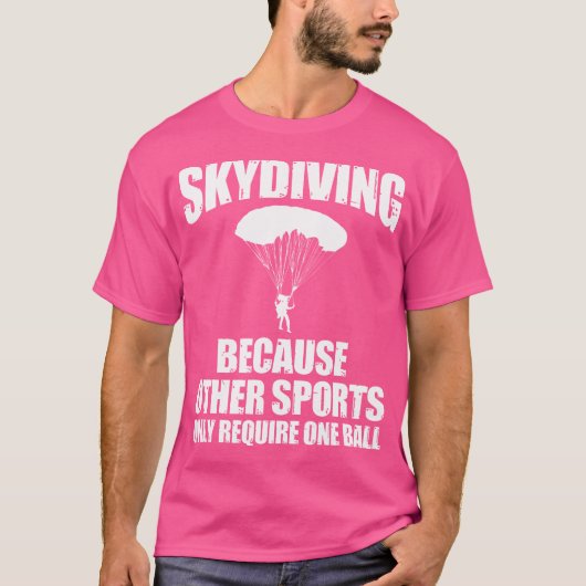T-shirt Cool Skydiving Art Pour Skydive Parachute Skydiver (Devant)