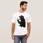 T-shirt cool smoking monking (Devant entier)
