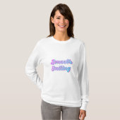 T-shirt cool "Smooth Sailing" Conception de texte par qots (Devant entier)