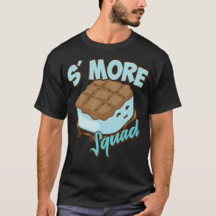 T-shirt Cool S'More Squad Funny Camping Group Camper Food