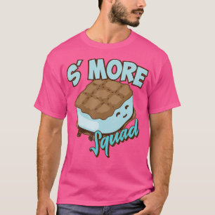 T-shirt Cool S'More Squad Funny Camping Group Camper Food