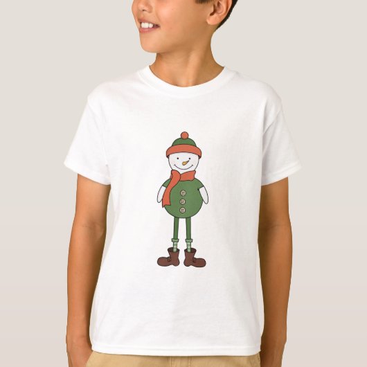 T-shirt Cool Snowman (Devant)