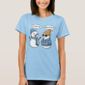 T-shirt Cool Snowman Friends (Devant)