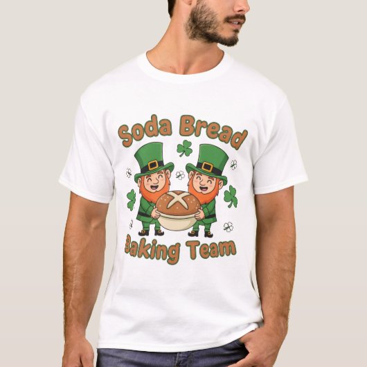 T-shirt Cool Soda Bread Baking Team Artisan Loaf Irish Bak (Devant)