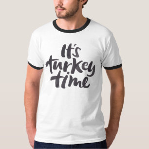 T-shirt Cool Son Temps Turquie Thanksgiving Letters