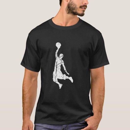 T-shirt Cool Sports Lover Basketball Player Dunk Team Coac (Devant)