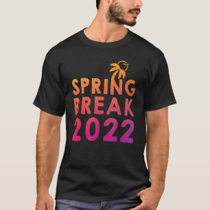 T-shirt Cool Spring Break 2022 Sunset Family Correspondanc