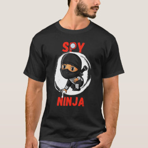 T-shirt Cool Spy Gaming Ninjas Gamer Garçon Fille Enfants