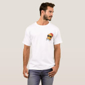 T-shirt Cool Sun Character Lounging on Beach Chair (Devant entier)