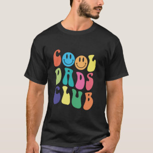 T-shirt Cool super Dads Club drôle Sourire coloré Père