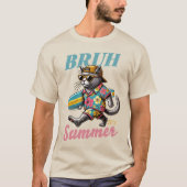 T-Shirt Cool Surfer Mec C'est l'Été (Devant)