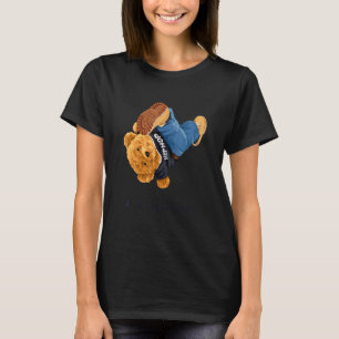 T-shirt Cool Teddy Bear Breakdance & Hip hop Music Graphiq