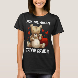 T-shirt Cool Teddy Bear for Men Femmes Jouet peluché A