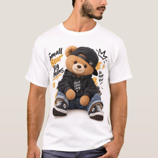 T-shirt Cool Teddy Bear Streetwear | Petit Ours Grands Rêv