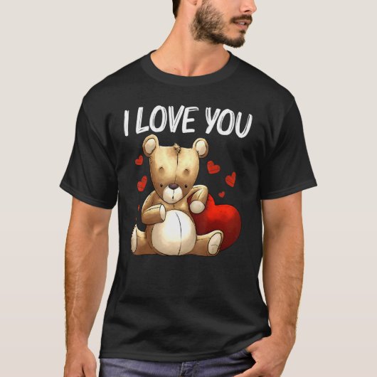 T-shirt Cool Teddy Ours Pour Hommes Femmes Jouet Stuffé Jo (Devant)