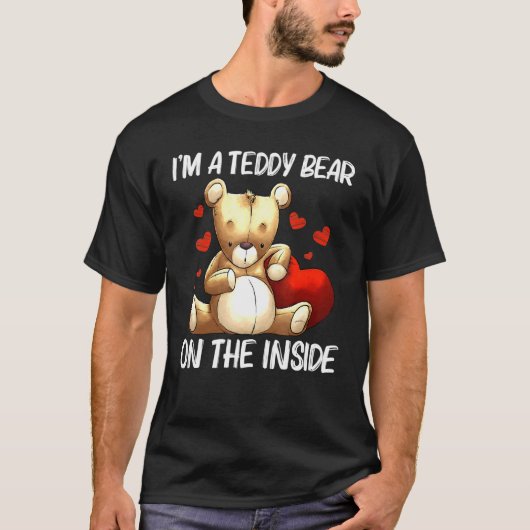 T-shirt Cool Teddy Ours Pour Hommes Femmes Jouet Stuffé Jo (Devant)