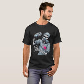 T-shirt Cool Tendance pour graffiti Street Skeleto (Devant entier)