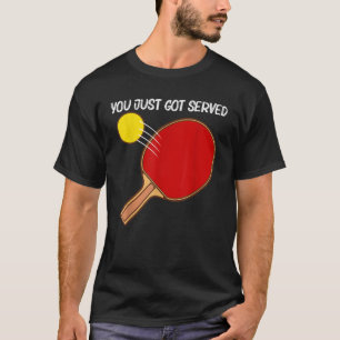 T-shirt Cool Tennis De Table Art Pour Hommes Femmes Ping P