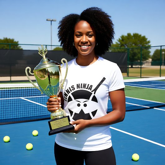 T-shirt Cool Tennis ninja !