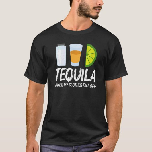 T-shirt Cool Tequila Pour Hommes Femmes Sel Liq Alcool Liq (Devant)