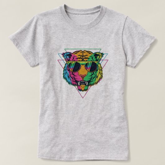 T-shirt cool Tiger (Design devant)