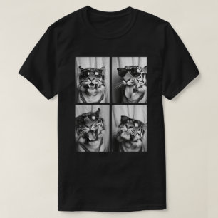 T-shirt Cool Tiger Lunettes de soleil Photo Booth Chemise
