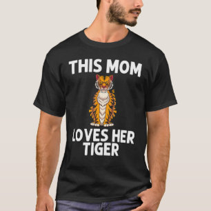T-shirt Cool Tigre Pour Maman Mère Bengale Tigre Tigres Af