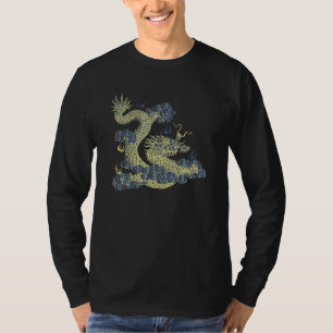 T-shirt Cool traditionnel asiatique Dragon chinois Dragon