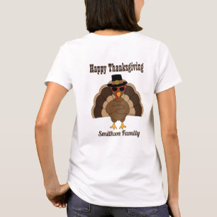 T-shirt Cool Turquie Bon thanksgiving Nom de famille Texte