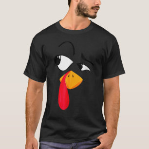 T-shirt Cool Turquie face pèlerin Automne automne Thanksgi