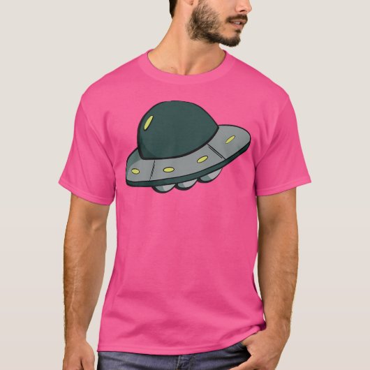 T-shirt Cool Ufo Design (Devant)