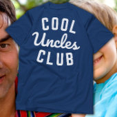 T-shirt Cool Uncles Club Funny Uncle Cadeau d'anniversaire