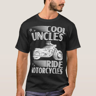 T-shirt Cool Uncles Ride Motos Père Day Moto